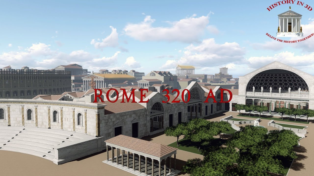 Roma antică în 3d